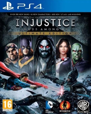 Игра Injustice: Gods Among Us Ultimate Edition (PS4, русская версия) Б/У
