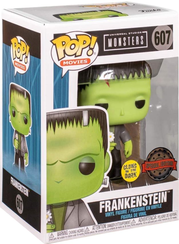 Фигурка Funko POP! Vinyl: Movies Universal Monsters: Frankenstein w/Flower (GW) Эксклюзив (49723)