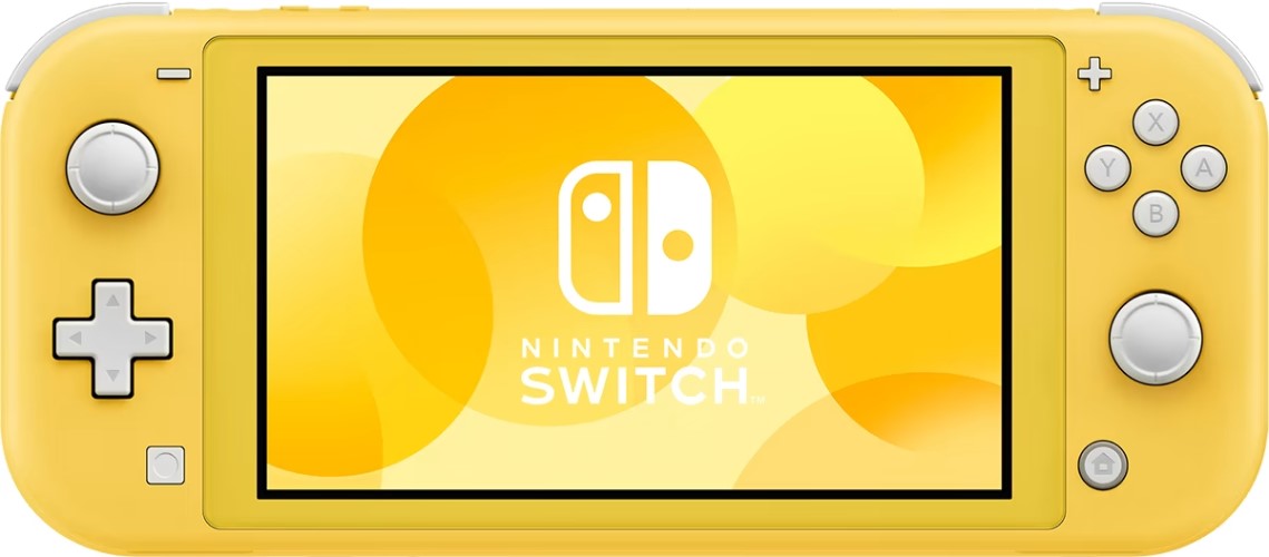 Nintendo Switch Lite Yellow 32GB  + 2 защитных стекла + Игра Teenage Mutant Ninja Turtles: The Cowabunga Collection