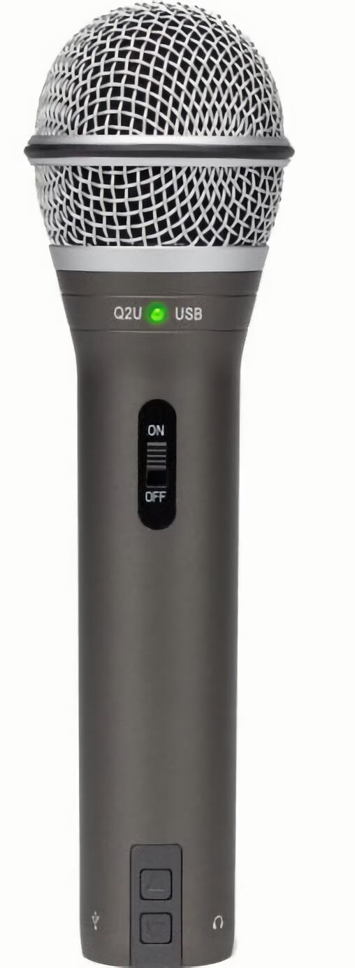 (EU) Динамический микрофон Samson Q2U, USB/XLR, для подкастинга и записи, с аксессуарами