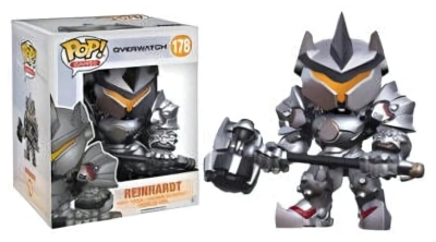 (CN) Фигурка Funko POP! Games: Overwatch - Reinhardt (6 Inch, Helmet Edition) (178)