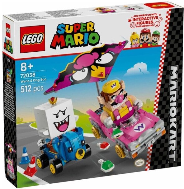 (EU) Конструктор LEGO Super Mario Варио и король Бу (72038)