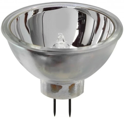 (EU) Аксессуар для проектора Osram 64615 HLX GZ6.35 12V 75W Галогенная лампа с отражателем , Серебристый