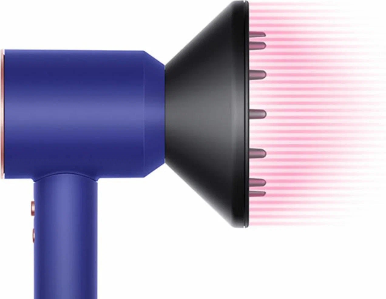 Фен Dyson Supersonic HD07 Gift edition Vinca Blue & Rose (фиалковый/розовый) с подарочным чехлом