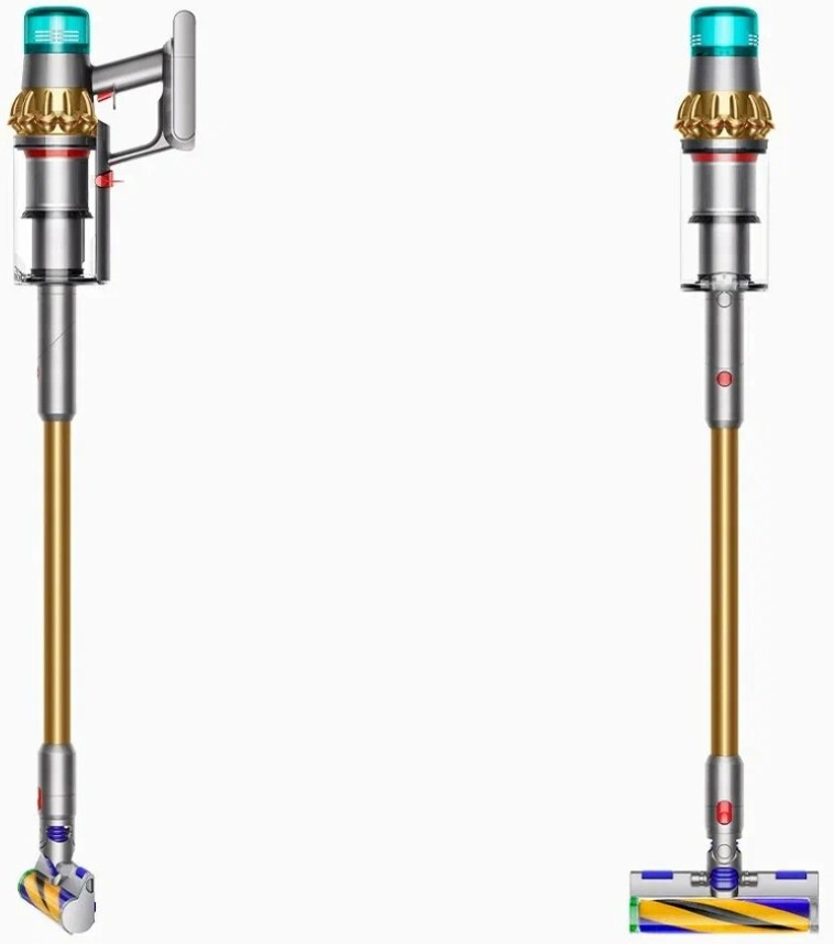Беспроводной пылесос Dyson V15 absolute detected (Gold/Gold)