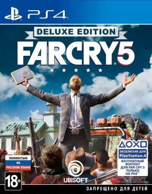 Игра Far Cry 5 Deluxe Edition (PS4, русская версия) Б/У