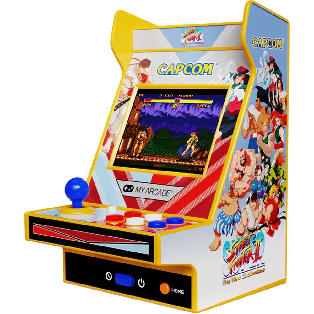Аркадная игровая ретро приставка консоль My Arcade Super Street Fighter II Nano Player Pro