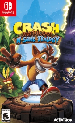 Игра Crash Bandicoot N. Sane Trilogy (Nintendo Switch) Б/У