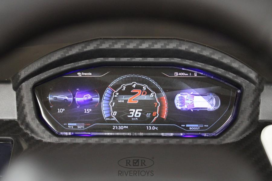 Детский электромобиль RiverToys Lamborghini Urus (E777EE) оранжевый