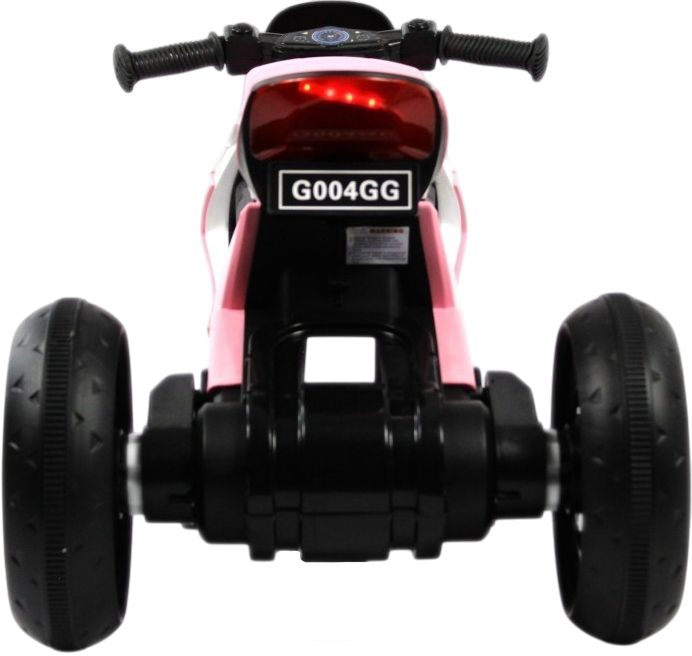 Детский электромотоцикл RiverToys G004GG розовый