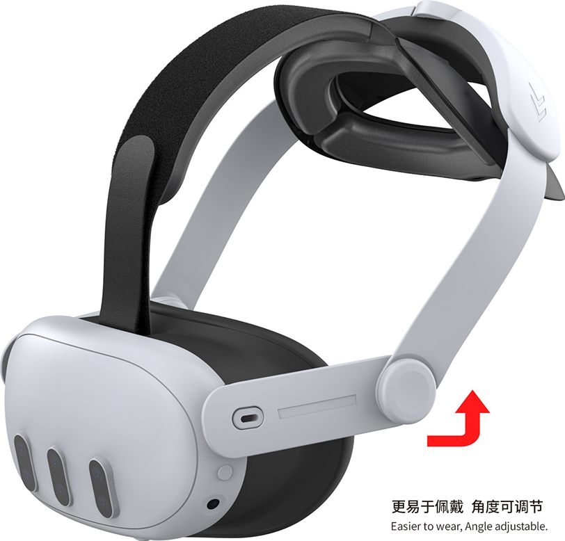 Крепление для очков виртуальной реальности DOBE для Oculus Quest Q3/3S (TY-3861)