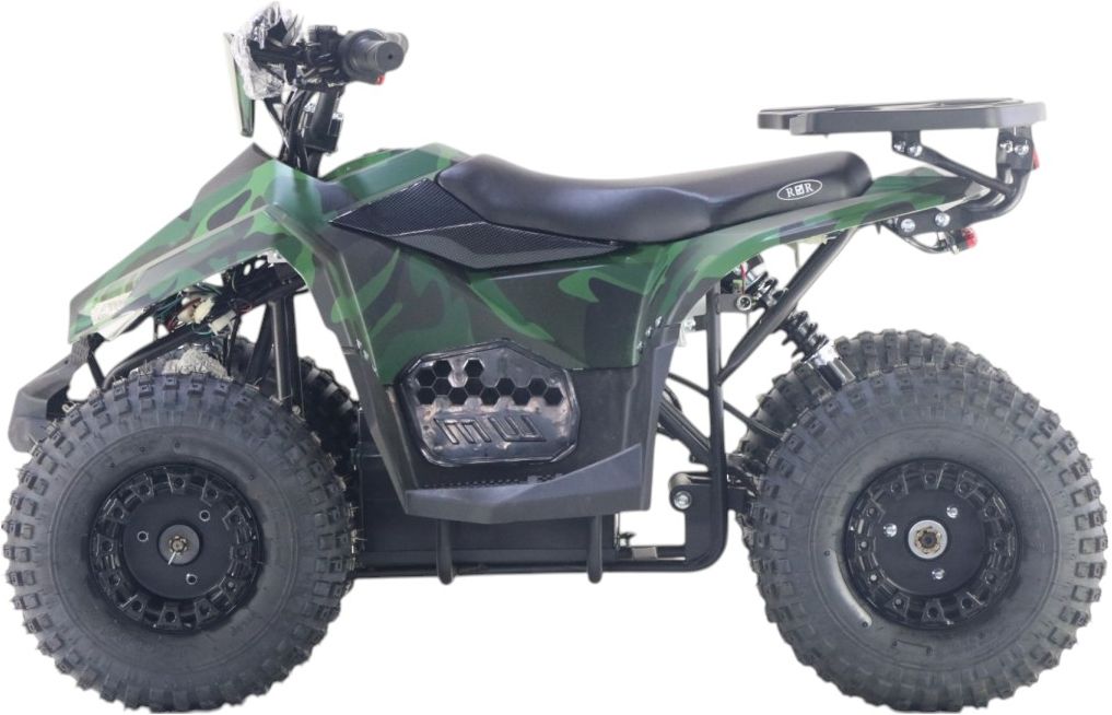Детский электроквадроцикл RiverToys (LEON-48V-GREEN-CAMOUFLAGE) зеленый камуфляж