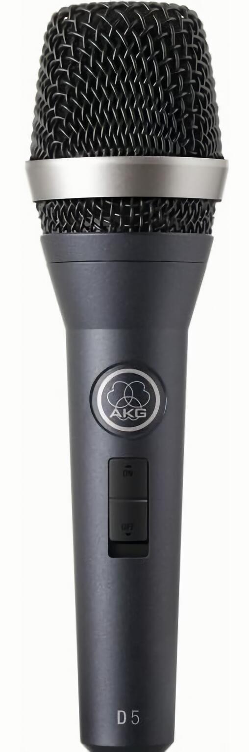 (EU) Динамический микрофон AKG D5S, вокальный суперкардиоидный с выключателем