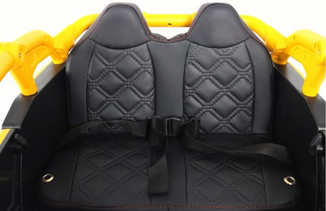 Детский электромобиль K707AM желтый