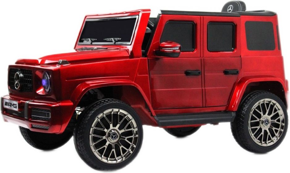 Детский электромобиль RiverToys Mercedes-AMG G63 4WD (G333GG) красный глянец