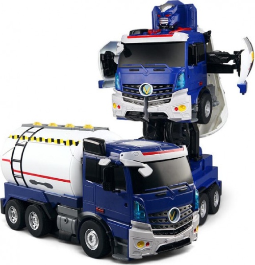 Радиоуправляемый робот JiaQi трансформер бензовоз (JQ6609)