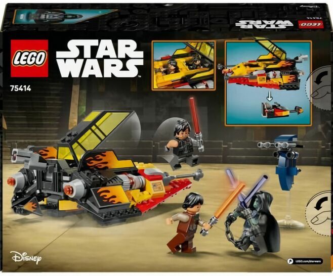 (EU) Конструктор LEGO Star Wars Снежный спидер Сжигатель силы (75414)