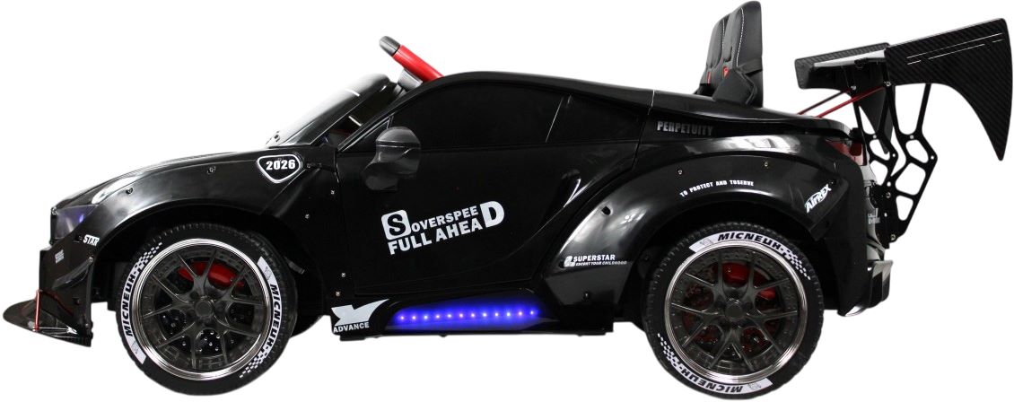 Детский электромобиль RiverToys G007GG черный