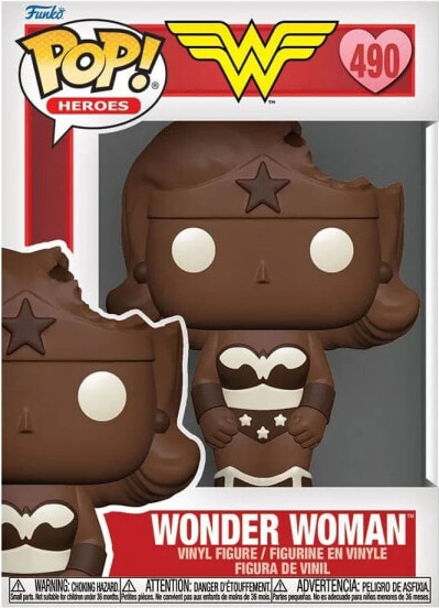 (EU) Фигурка Funko POP! Heroes: Wonder Woman (Valentine Chocolate) (490)