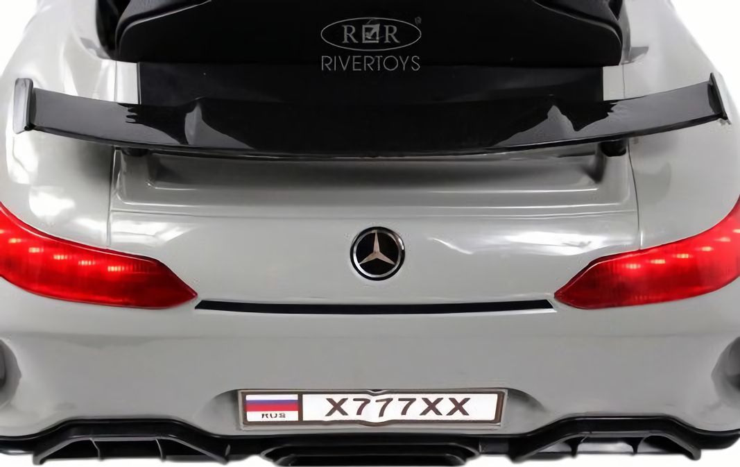 Детский электромобиль Mercedes-Benz AMG GT X777XX серый