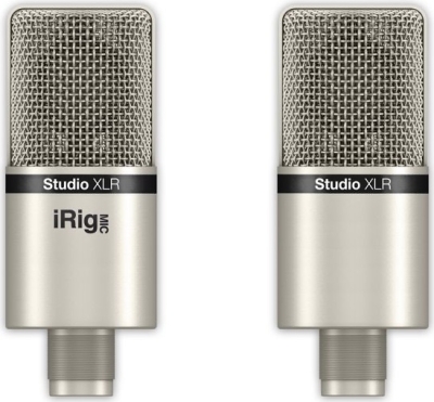 (EU) Студийный конденсаторный микрофон IK Multimedia iRig Mic Studio XLR, кардиоидный, XLR, большая диафрагма