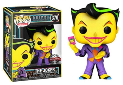 (CN) Фигурка Funko Pop! Heroes: Batman The Animated Series - Joker (370) (Blacklight)