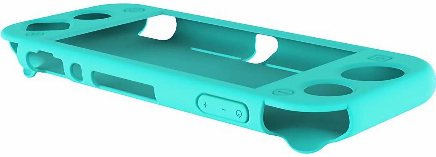 Силиконовый защитный чехол DOBE для Nintendo Switch Lite (бирюзовый) (TNS-19073)
