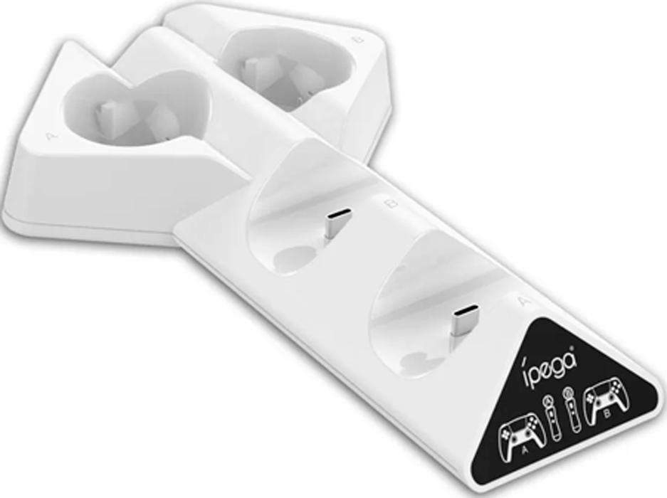 Зарядная станция iPega для 2-х геймпадов Sony DualSense и контроллеров PS Move (PG-P5011)