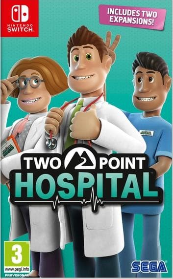 Игра Two Point Hospital (Nintendo Switch, русские субтитры) Б/У