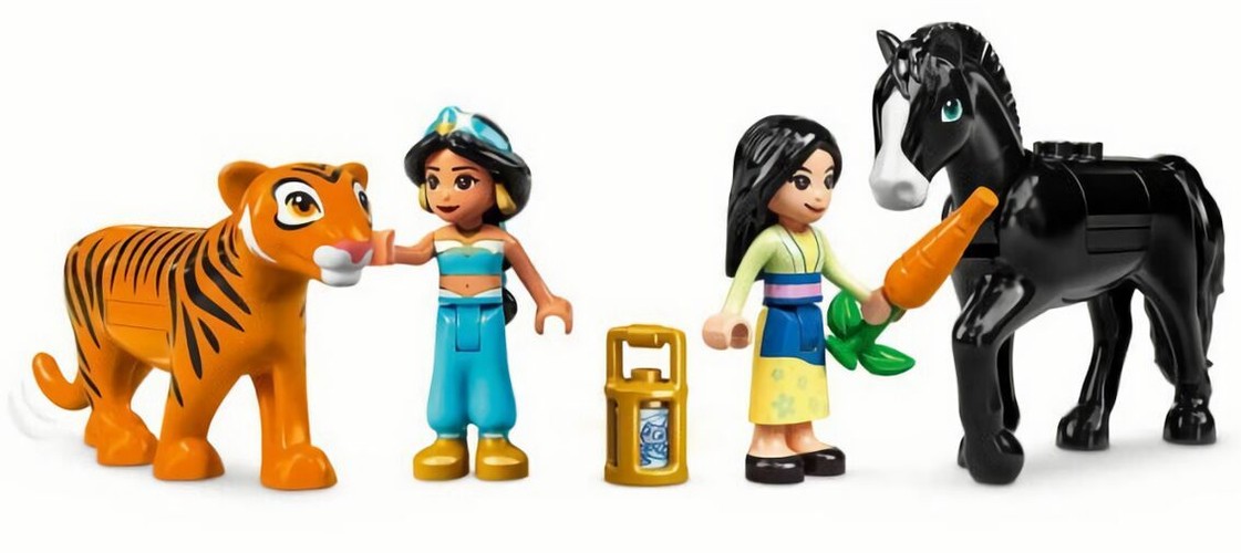 (EU) Игрушка LEGO Disney Приключения Жасмин и Мулан (43208)