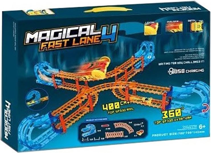 Автотрек BSQ Magical Fast Line 400 см (BSQ-3062)