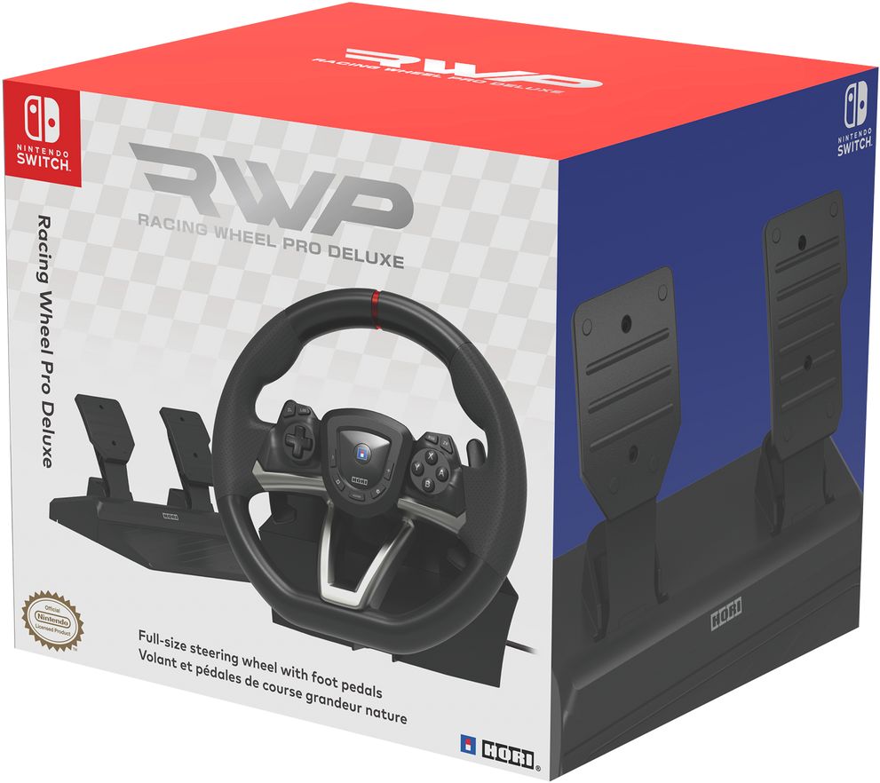 Руль Hori Racing Wheel Pro Deluxe для Nintendo Switch (NSW-429U)