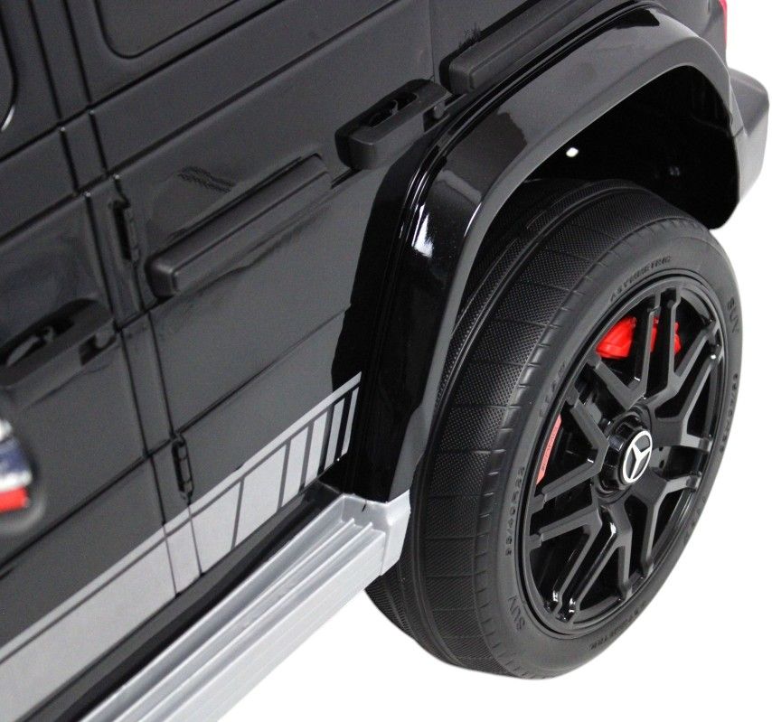 Детский электромобиль RiverToys Mercedes-Benz G63 4WD (Mercedes-AMG-G63-4WD-K999KK-BLACK-GLANEC) черный глянец