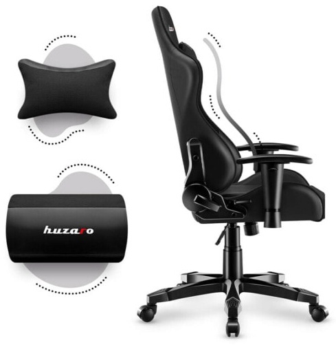 (EU) Игровое кресло Huzaro HZ-Ranger 6.0 Black, 270821228, Чёрное