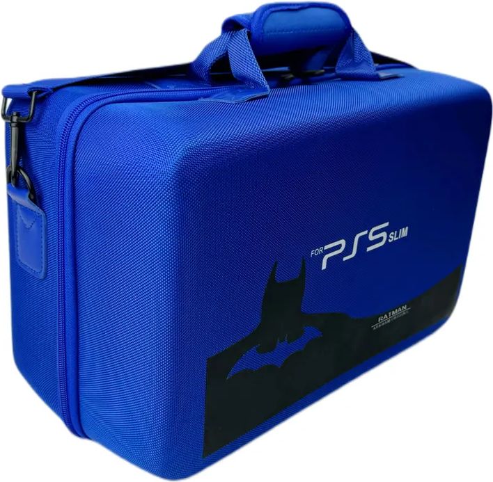 Сумка для консоли и геймпадов PS5 Slim (Batman)