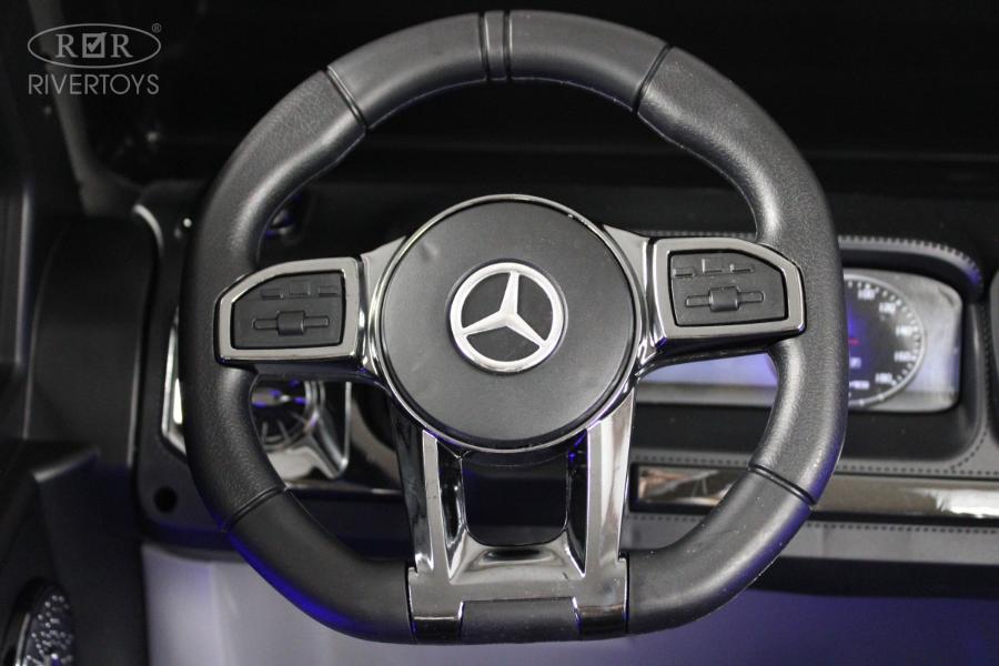 Детский электромобиль RiverToys Mercedes-AMG G63 (G111GG) 24V серый