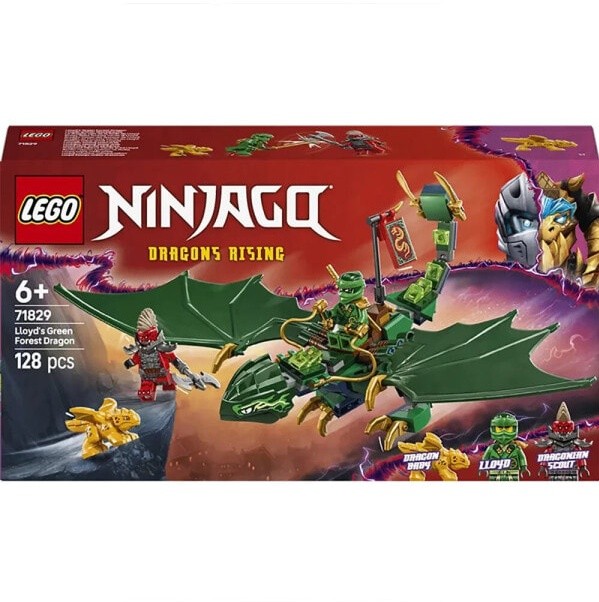(EU) Конструктор LEGO Ninjago Лесной зеленый дракон Ллойда (71829)