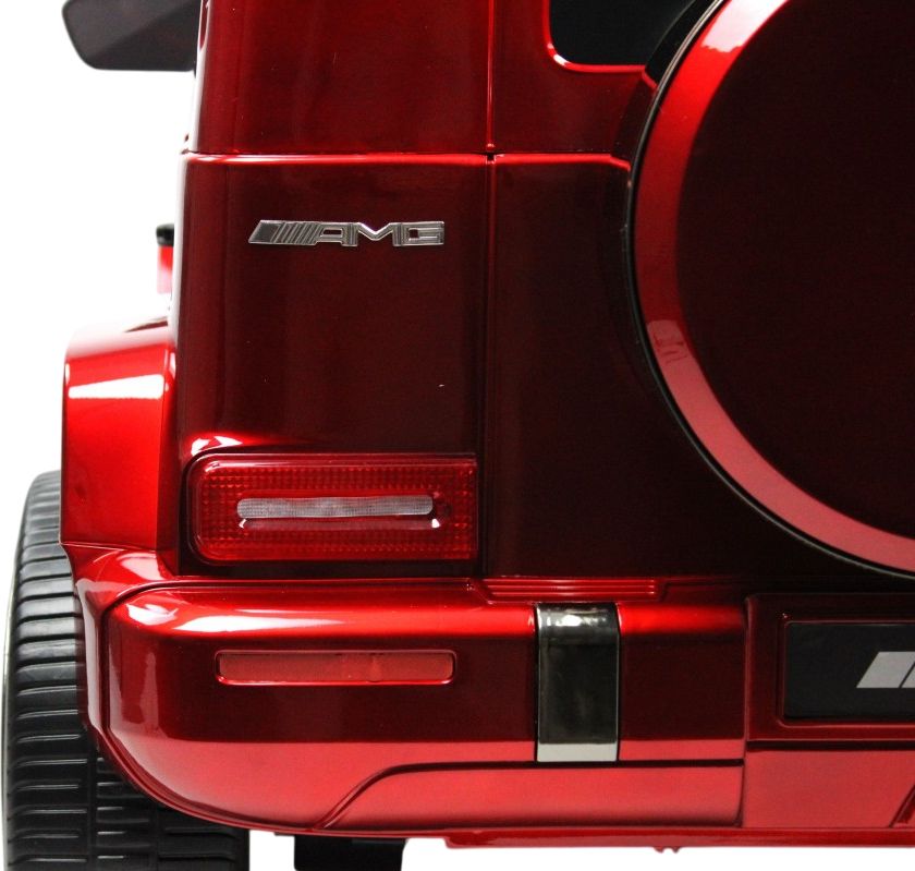 Детский электромобиль RiverToys Mercedes-AMG G63 4WD (S307) вишневый глянец
