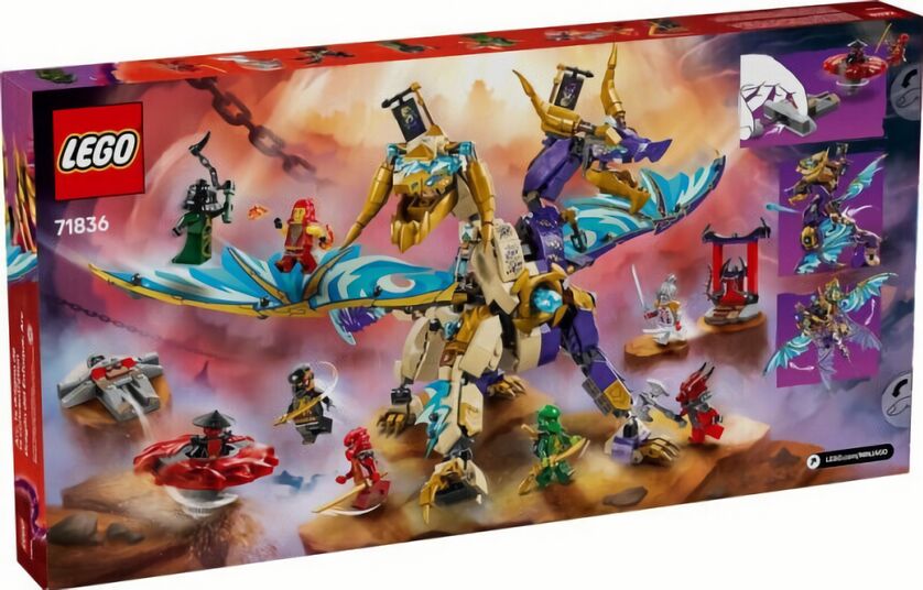 (EU) Конструктор LEGO Ninjago Дугообразный дракон (71836)