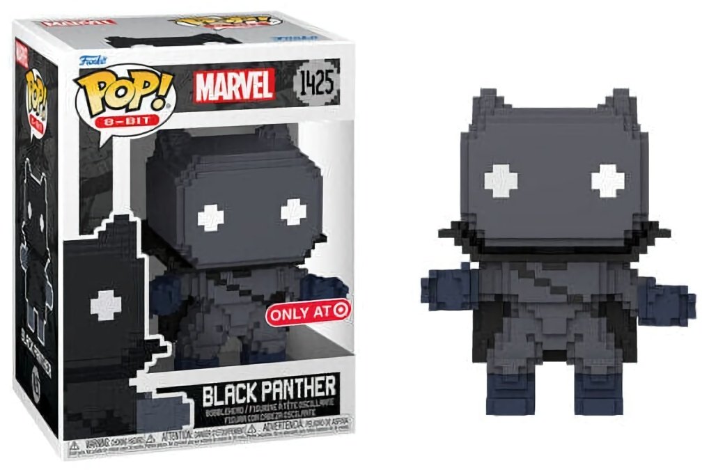 (CN) Фигурка Funko POP! Marvel Classic 8-Bit Pixel Style Black Panther
