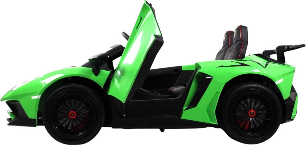 Детский электромобиль RiverToys Lamborghini Aventador SV (M777MM) зеленый