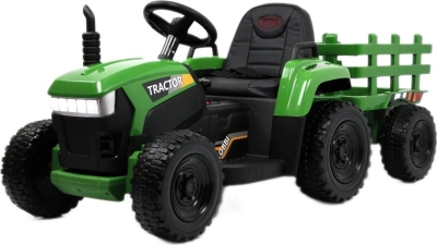 Детский электромобиль RiverToys H888HH темно-зеленый