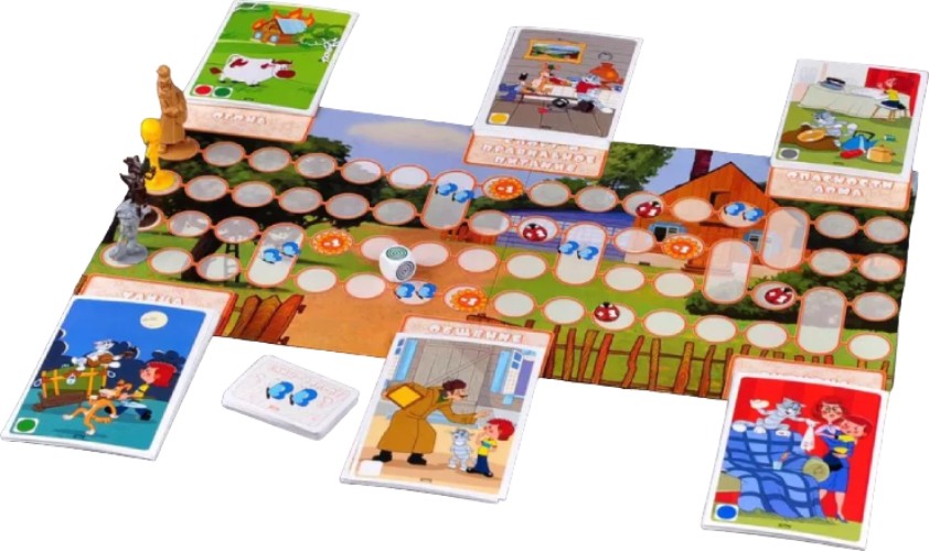 Настольная игра ZVEZDA Простоквашино: ОБЖ (Обучающая)(ZV-8779)