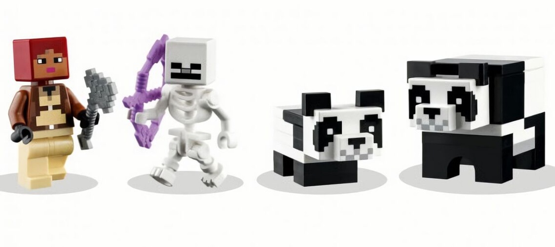 (EU) Конструктор LEGO Minecraft Дом Панды (21245)