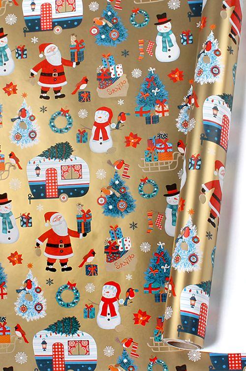 Бумага капелла - Новый год Всё своё на золоте