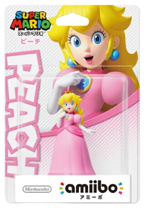 (CN) Интерактивная фигурка amiibo Пич (Super Mario Collection)
