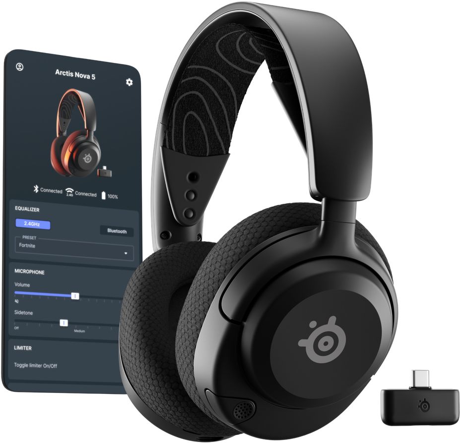 Беспроводные наушники SteelSeries Arctis Nova 5 Black