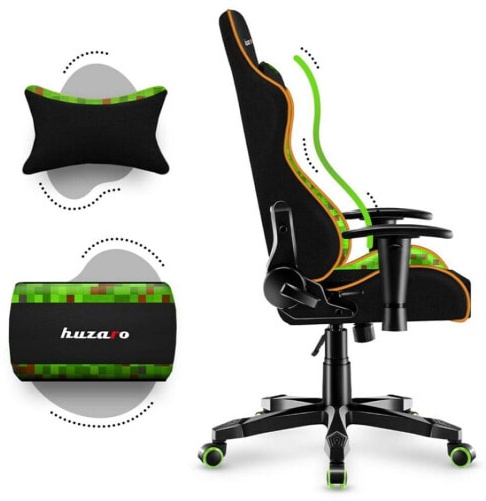 (EU) Игровое кресло Huzaro HZ-Ranger 6.0 Pixel Mesh, 272185245, Чёрное