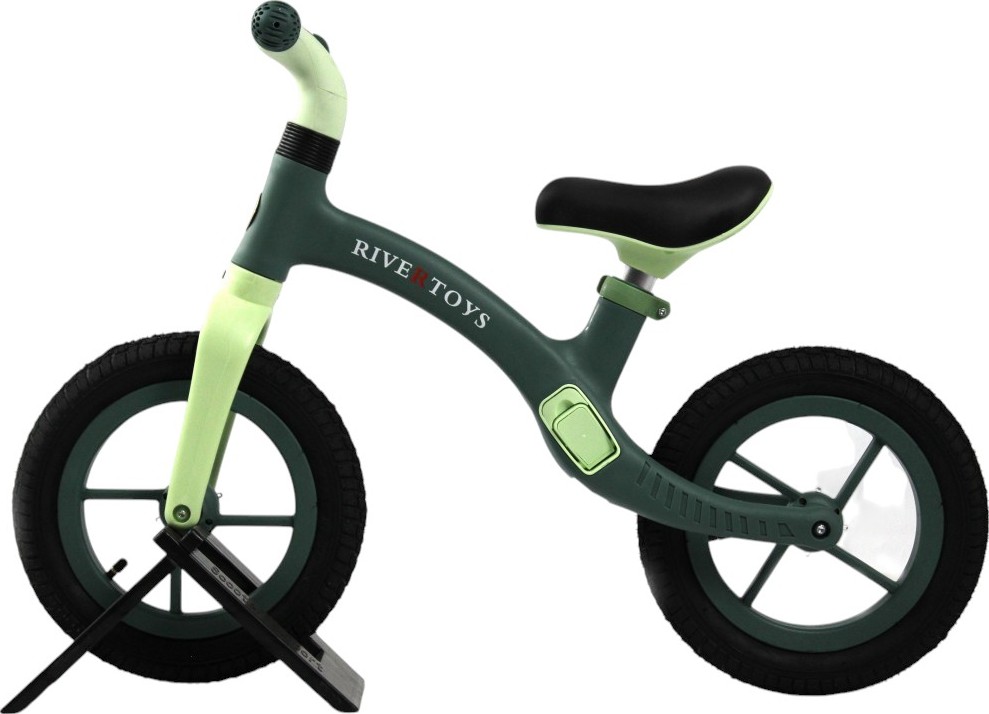 Детский беговел RiverToys (HB-001) (зеленый)