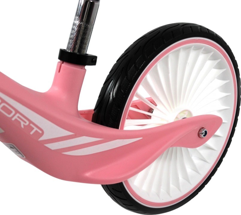 Детский беговел RiverToys (HB-007-12) (розовый)